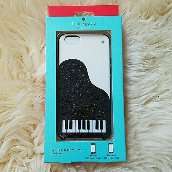 NWT KATE SPADE Jeweled Piano iPhone 6/6s case