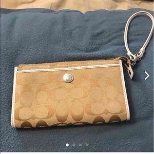 Used coach wallet.