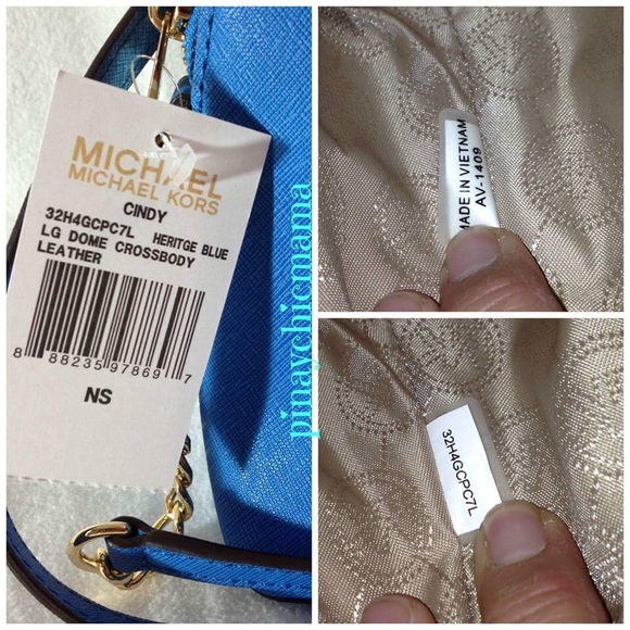 NWT MICHAEL KORS Cindy large saffiano rare satchel - Picture 7 of 8