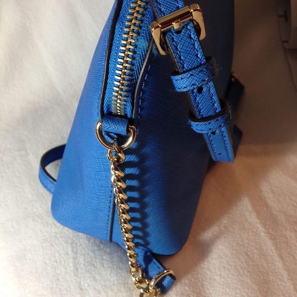 NWT MICHAEL KORS Cindy large saffiano rare satchel - Picture 2 of 8