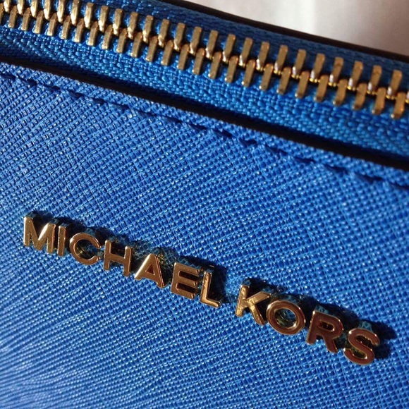 NWT MICHAEL KORS Cindy large saffiano rare satchel - Picture 4 of 8