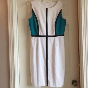 Chic Calvin Klein sheath dress