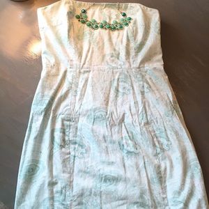 J Crew strapless dress