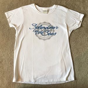 Royal Caribbean international Small white tee