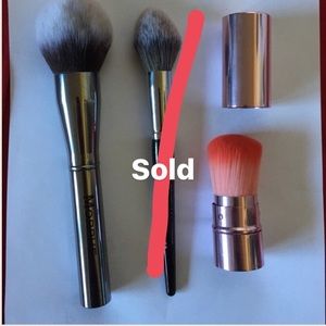 Morphe G0, E3 (SOLD), and kabuki brush