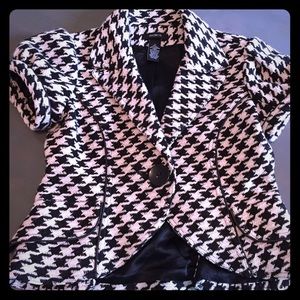 Arden B houndstooth blazer