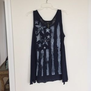 Style & co. American tank top