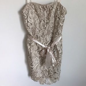 Cache dress great for weddings, homecoming, etc.