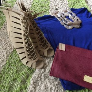 Shoe Republic LA Nude Booties