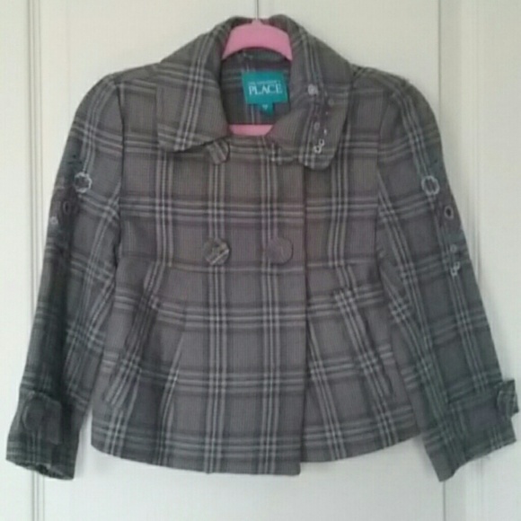 XS Children's Place light Peatcoat