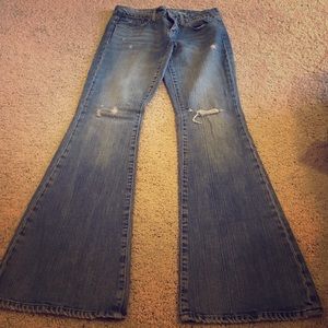 American eagle flare jeans. Like new