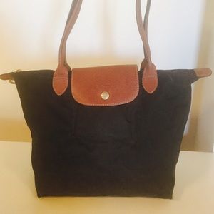 Longchamp Le Pliage small tote - black