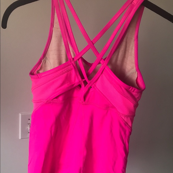 Lululemon Hot Pink Tank Top - Picture 2 of 4