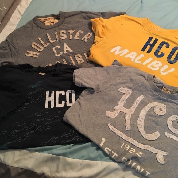 Lot of Hollister t shirts