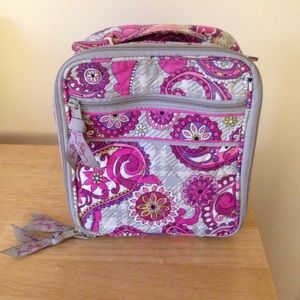 Vera Bradley lunch bag in Paisley Meets Plaid.