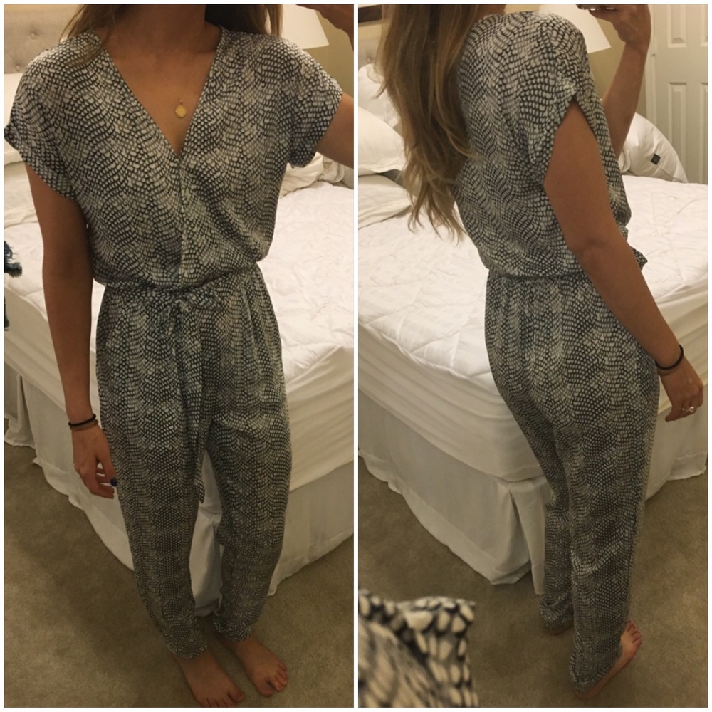 TART Animal Print Jumpsuit