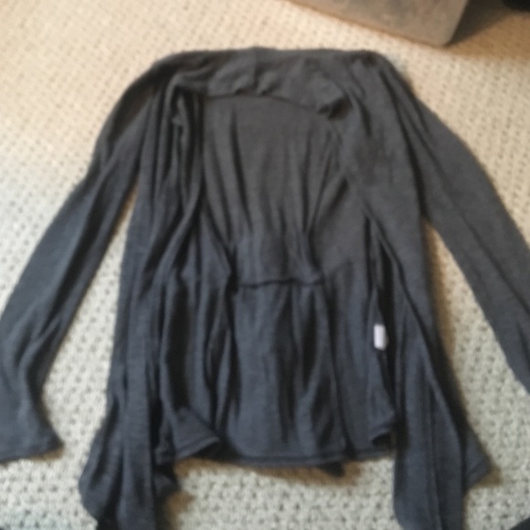 Grey cardigan