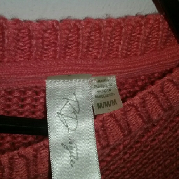 Salmon sweater