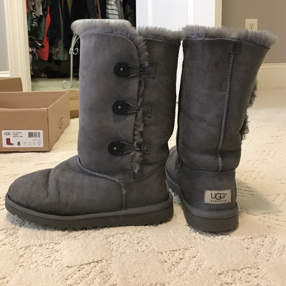 Gray Ugg boots