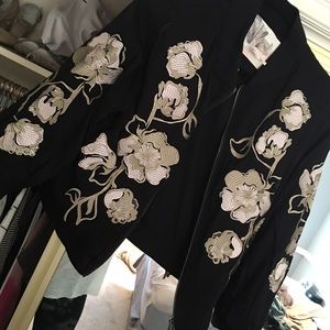 Kimchi Blue Molly Embroidered Bomber