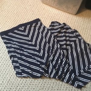 Blue maxi skirt