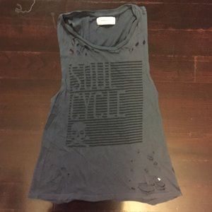 Soulcycle tank with holes