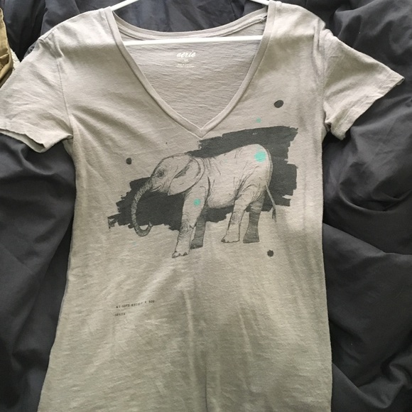 Elephant V neck