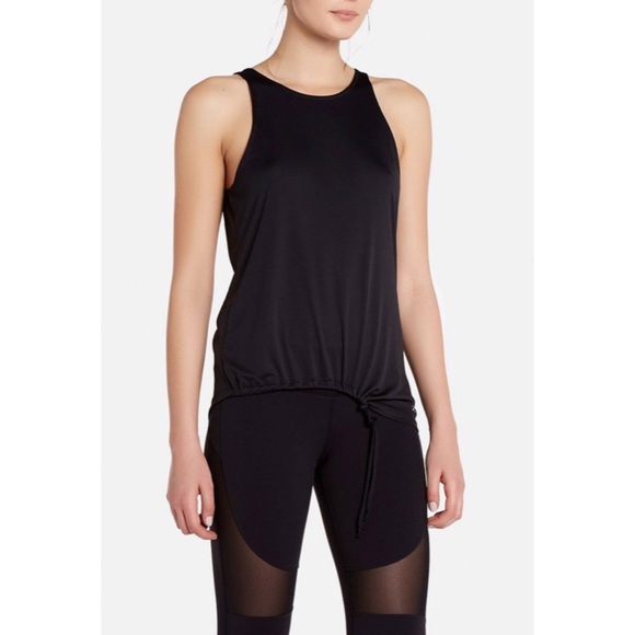 🆕Splits59 Black HighNeck Activewear Tank Top NWT