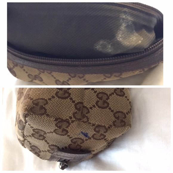 GUCCI - Monogram Canvas Cosmetic Pouch - Picture 3 of 4