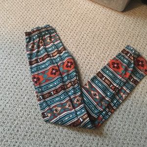 Aztec leggings