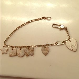 Gently used Gucci charm bracelet