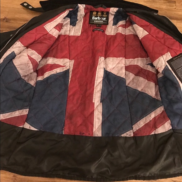 Black Barbour Jacket