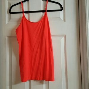 Cute neon orange tank