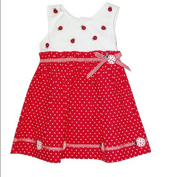 Ladybug baby girl dress