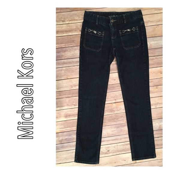 Michael Kors Denim - ‼️SALE‼️Michael Kors Straight Leg Dark Wash Jean 6