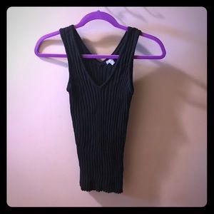Black Knit Tank