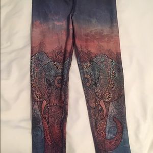 Spandex yoga pants