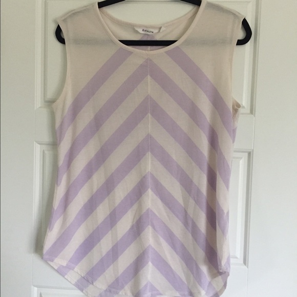 Athleta - Chevron Muscle Tank