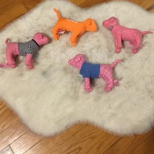Pink Victoria's Secret puppies  🐶