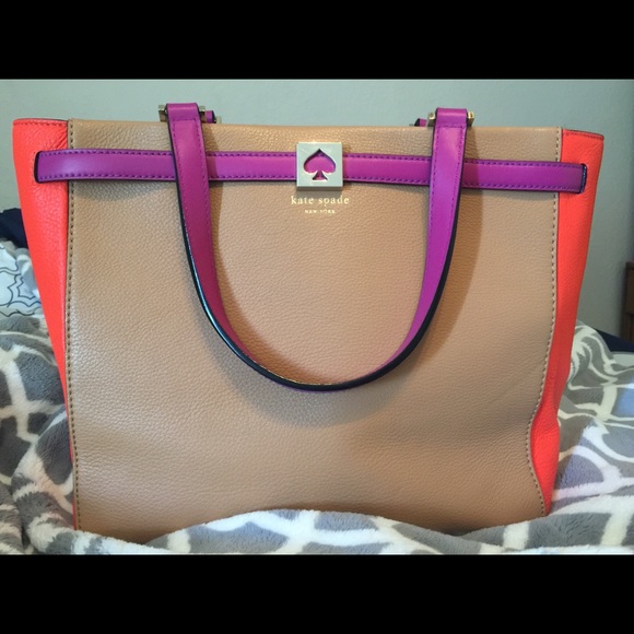 Kate Spade purse (adobe)