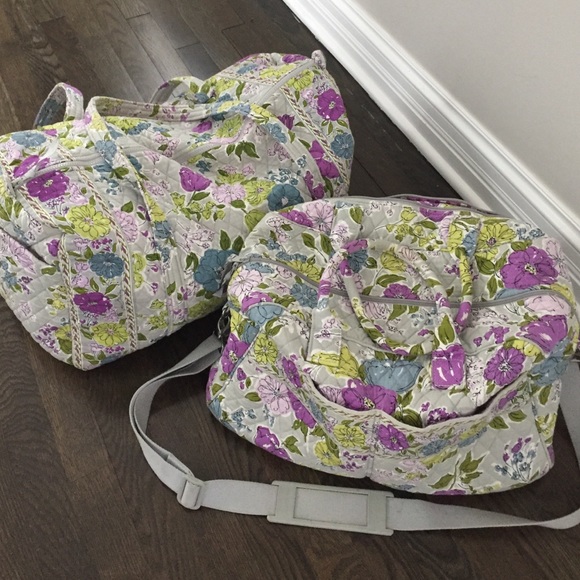 Vera Bradley duffles set of 2