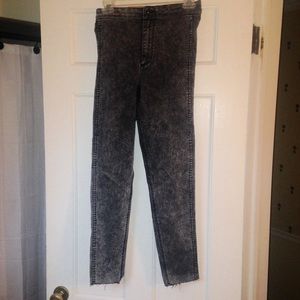 H&M grey stretch denim