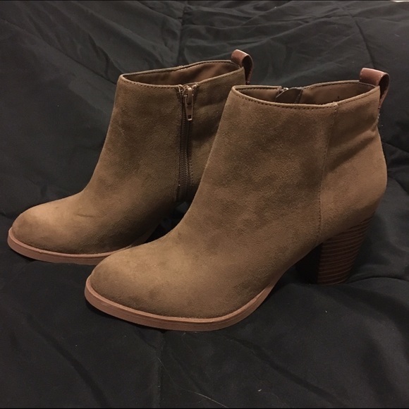 Tan Booties