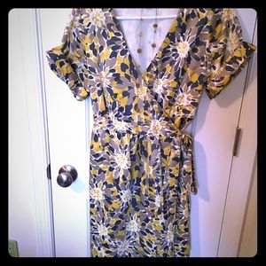 Banana republic wrap dress