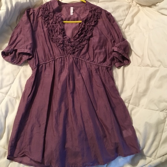 Lavender top.