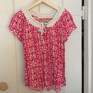 Women's short sleeve top