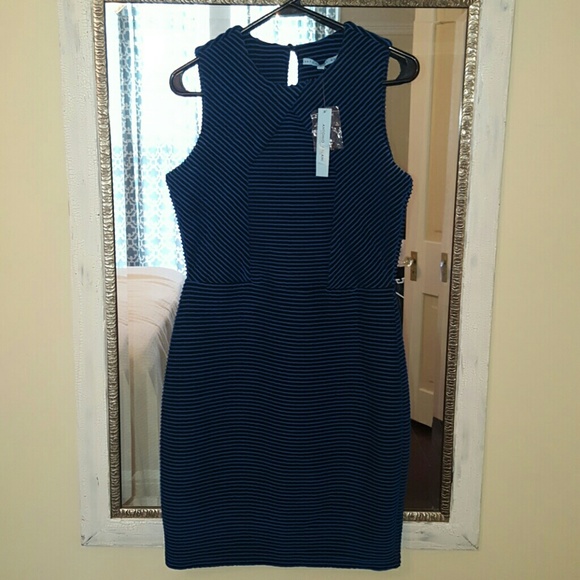 NEW With Tags! Black and blue Antonio Melani dress