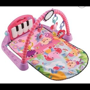 Fisher-Price Kick 'n Play Piano Gym - Pink