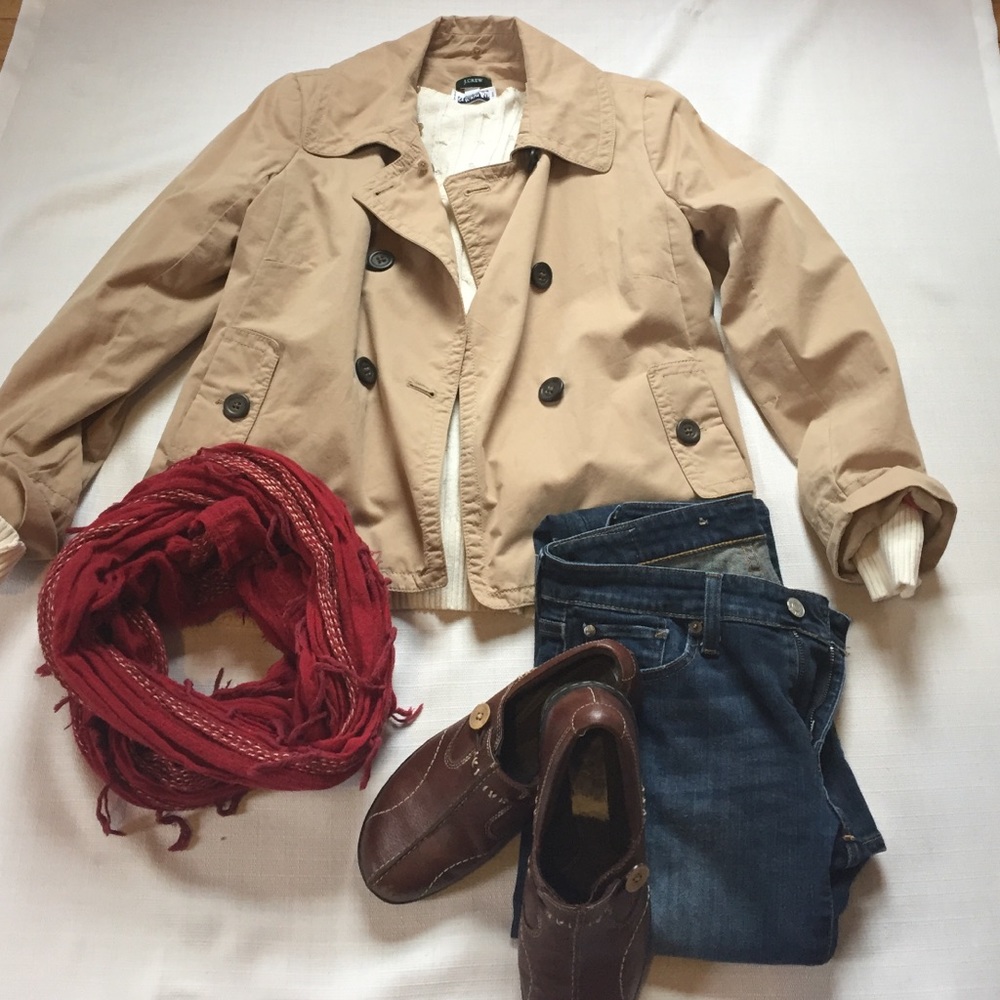 JCREW Short Trench