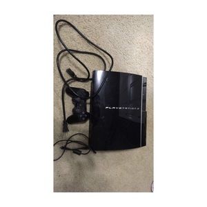 Ps3 80GB includesController,Powercord,ChargingCord